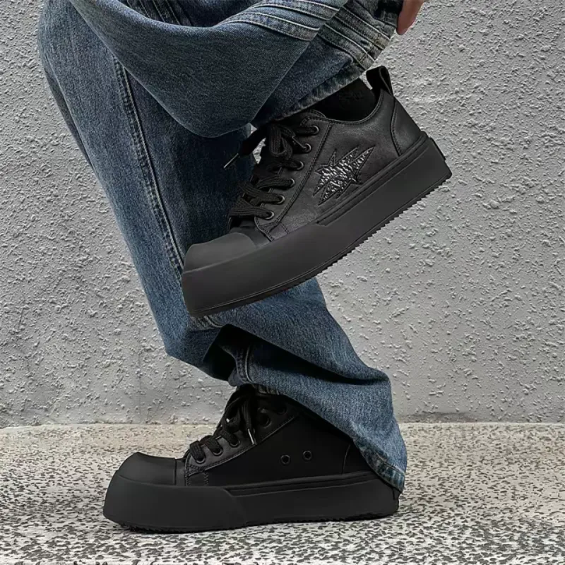 Bellum Han Slip Resistant Low Top Skateboard Shoes Unisex-7