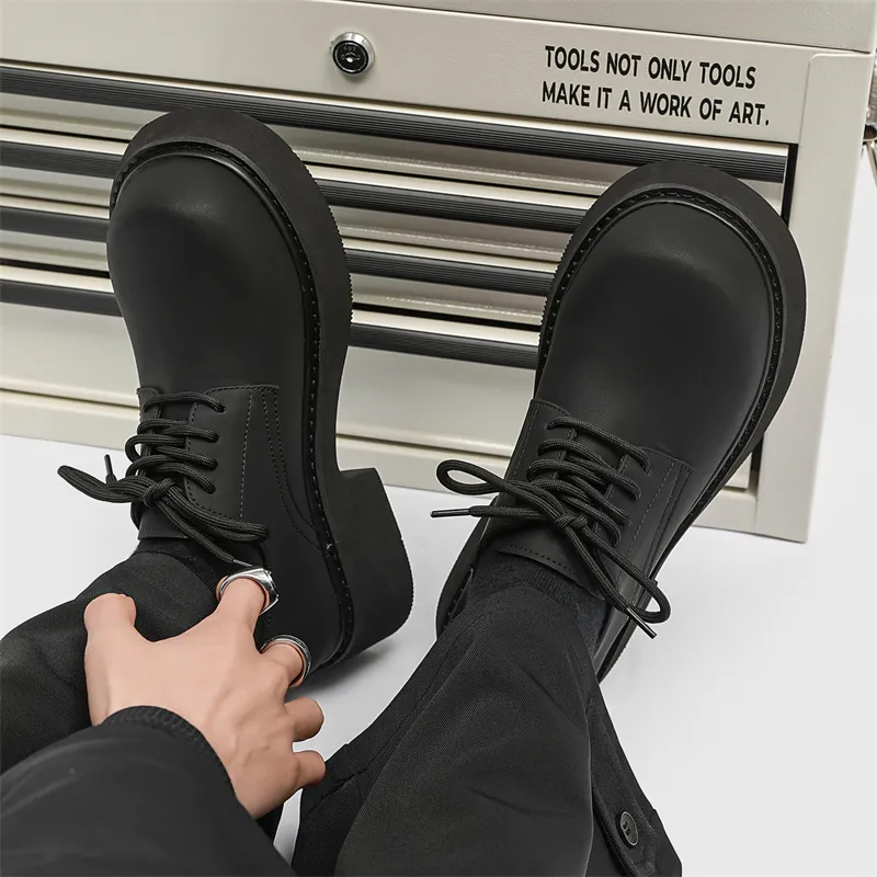 Bellum Han Dress Shoes Men's Black-5