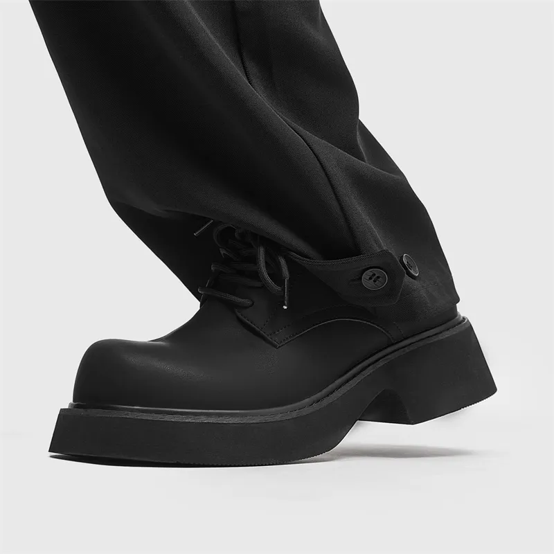 Bellum Han Dress Shoes Men's Black-4