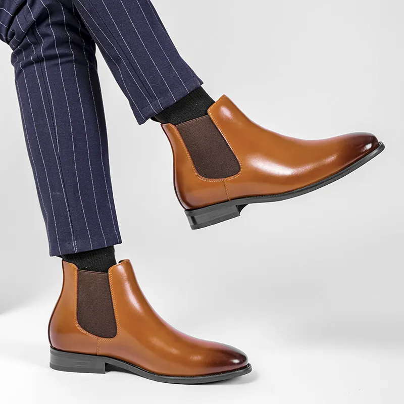 Bellum Han Short Chelsea Boots Men's-13