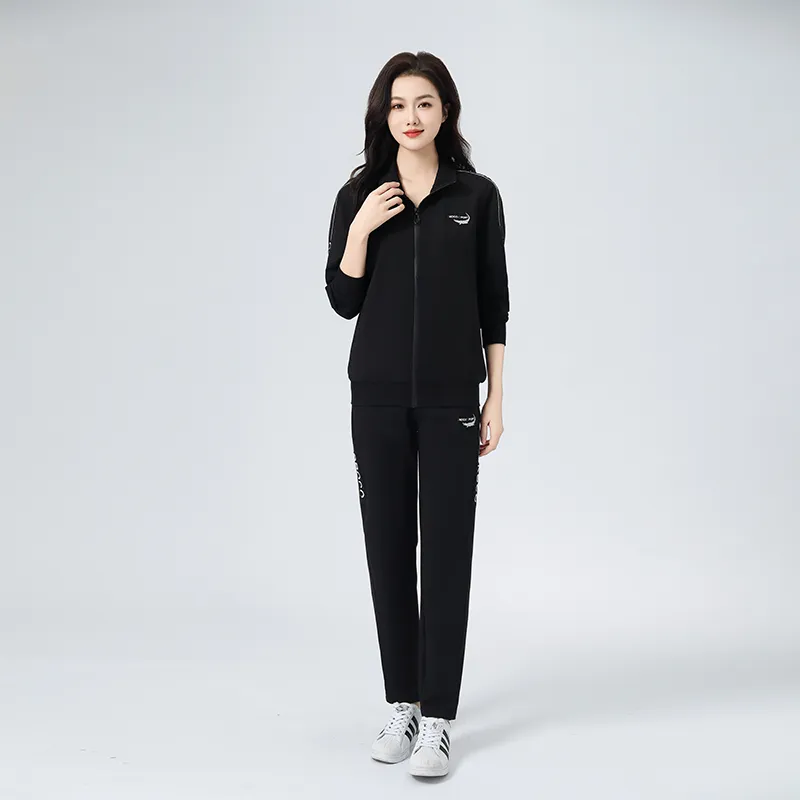 CrocoSport Casual Sportswear Unisex Black-2