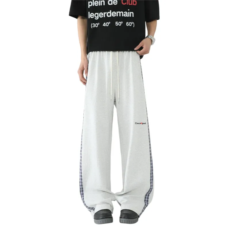 CrocoSport Crocodile Shirt Sports Series Knitted Fabric Casual Pants Unisex-2