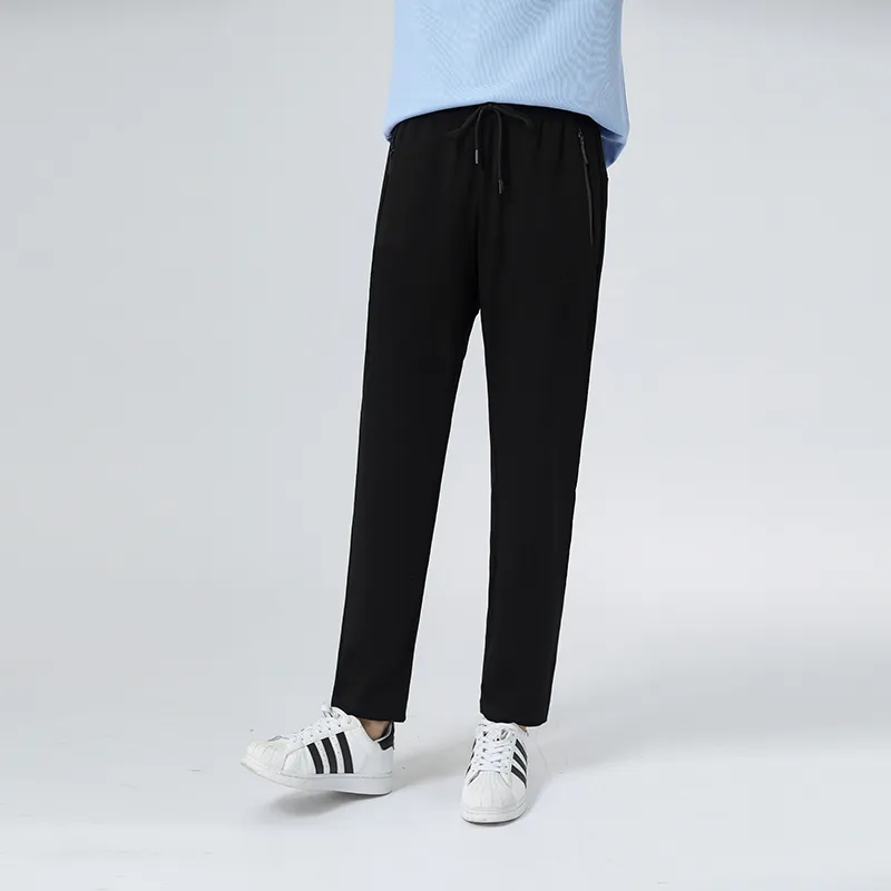 CrocoSport Casual Pants Unisex Black-3