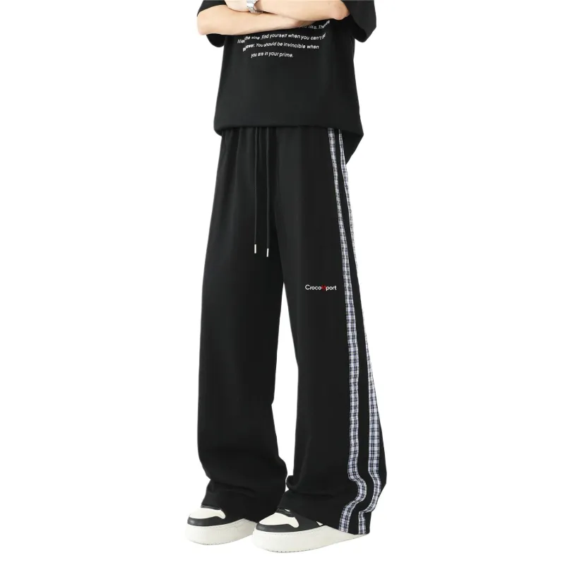 CrocoSport Crocodile Shirt Sports Series Knitted Fabric Casual Pants Unisex-8