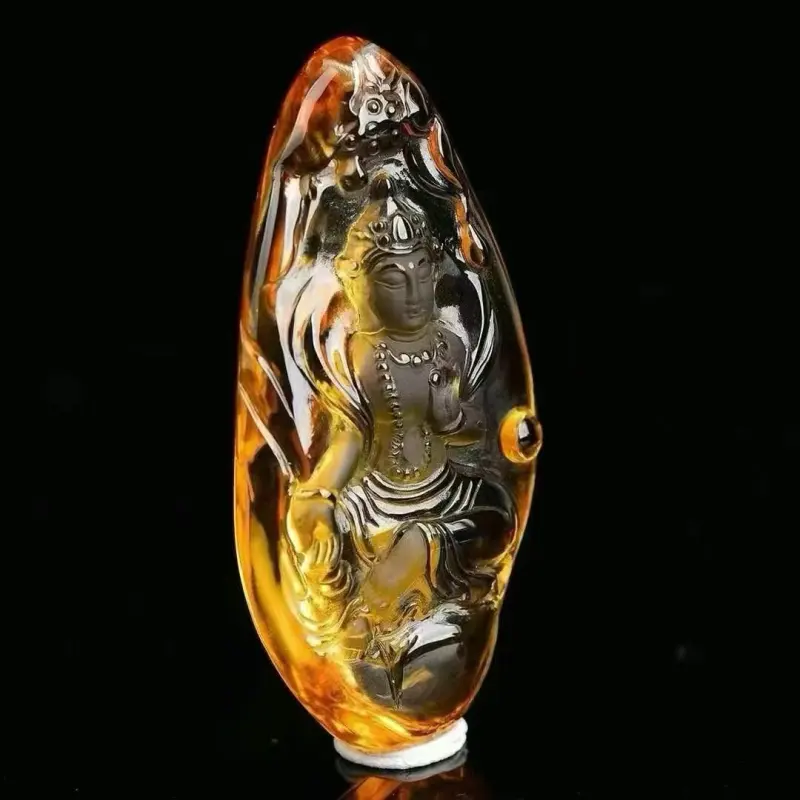 Xiao Tian Crystal Jade Pendants Unisex-3