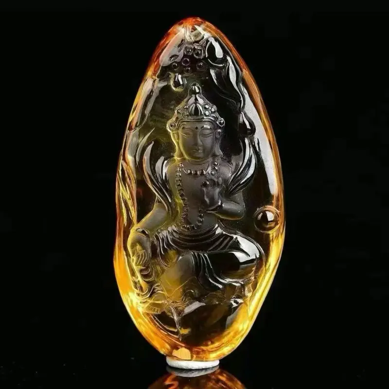 Xiao Tian Crystal Jade Pendants Unisex-1