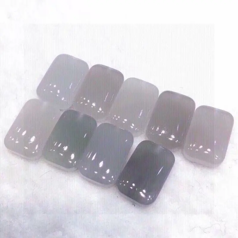 Xiao Tian Hetian Jade Pendants Smoky Blue Unisex-6