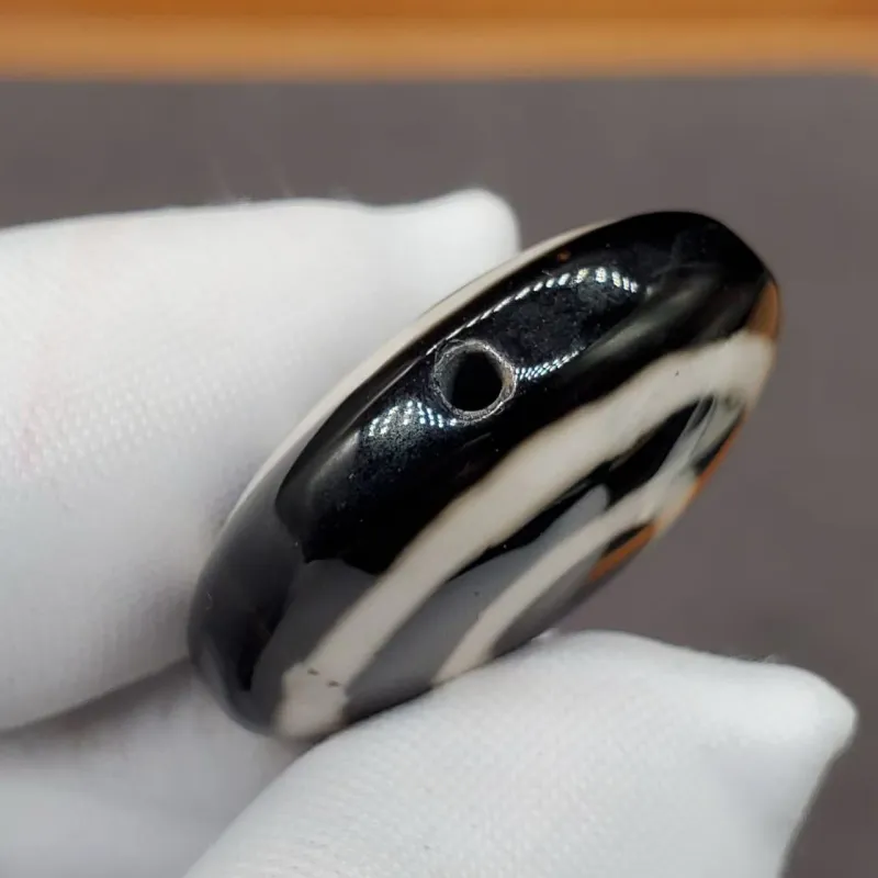 Xiao Tian Agate Boss Bead Pendant Unisex-5