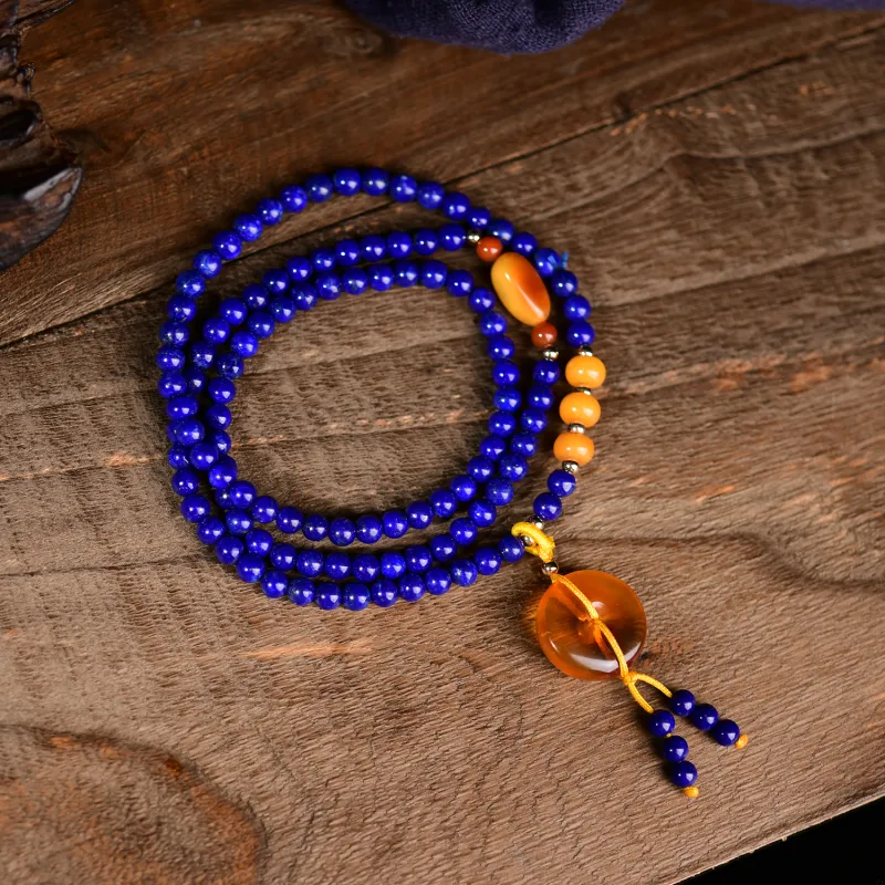 Xiao Tian Lapis Lazuli Bracelets Unisex-2