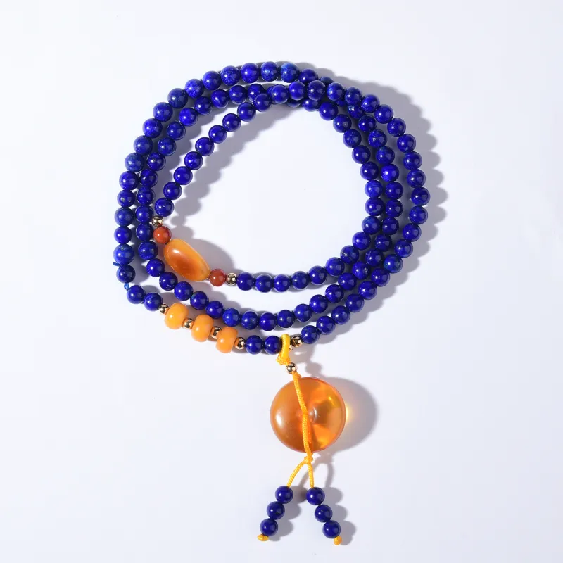 Xiao Tian Lapis Lazuli Bracelets Unisex-5