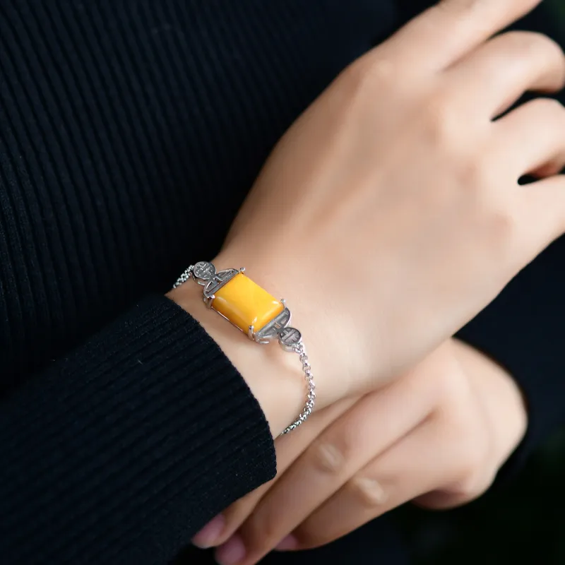 Xiao Tian Beeswax Bracelets Women's-5