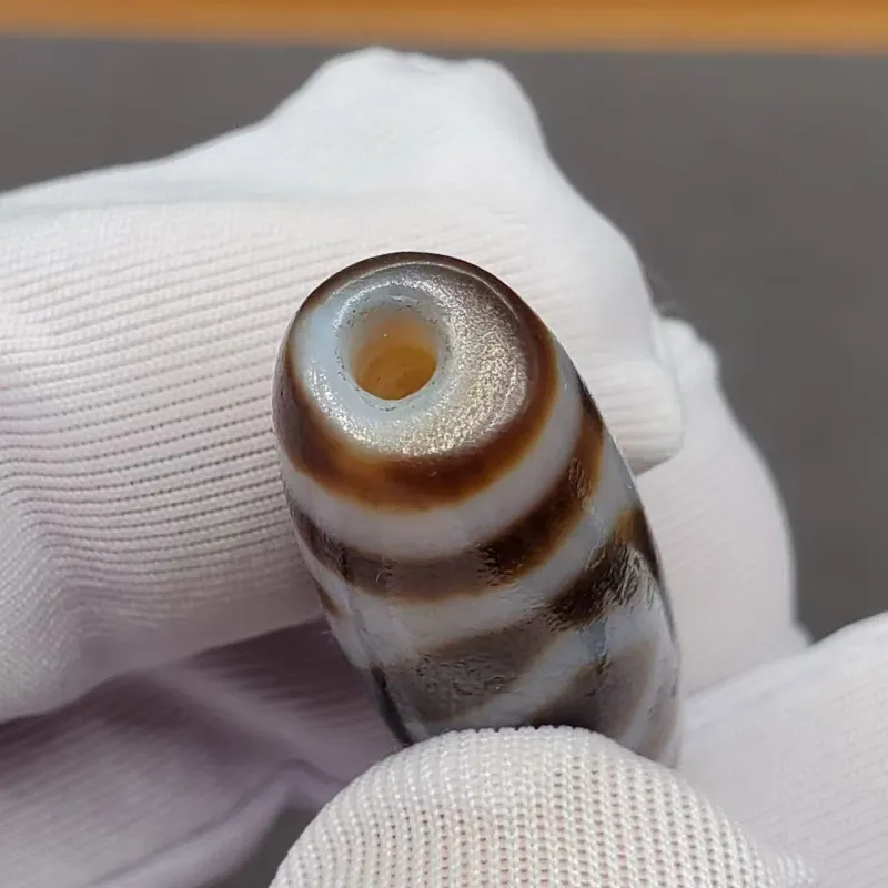Xiao Tian Agate Old Sky Pearl Pendant Unisex-4