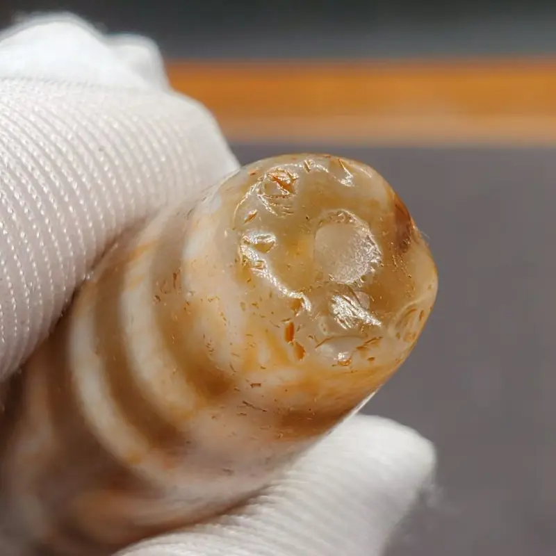 Xiao Tian Natural Agate Pendants Unisex-4