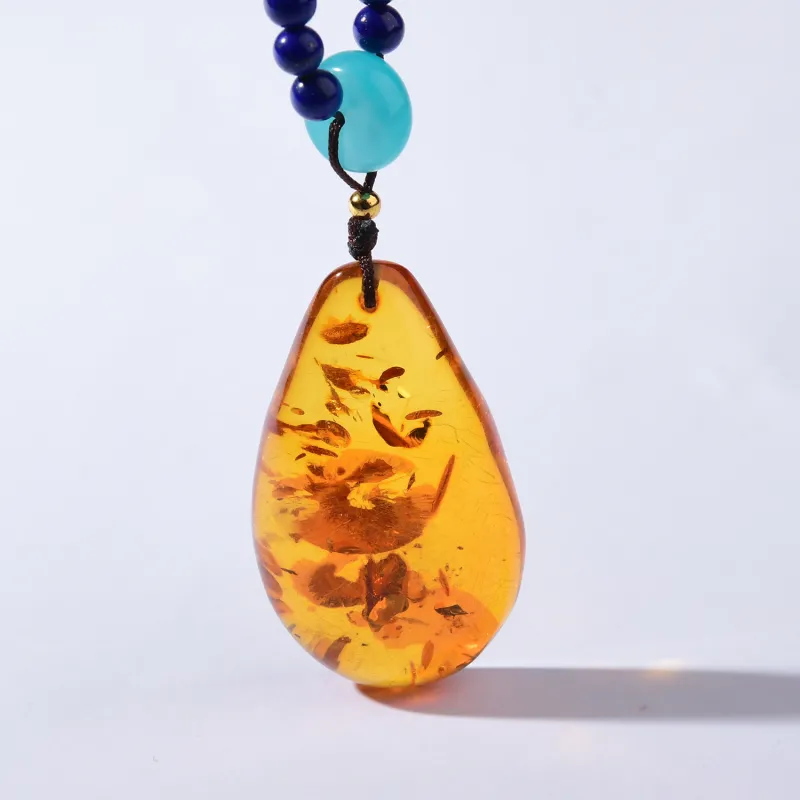 Xiao Tian Lapis Lazuli Necklaces Unisex-5