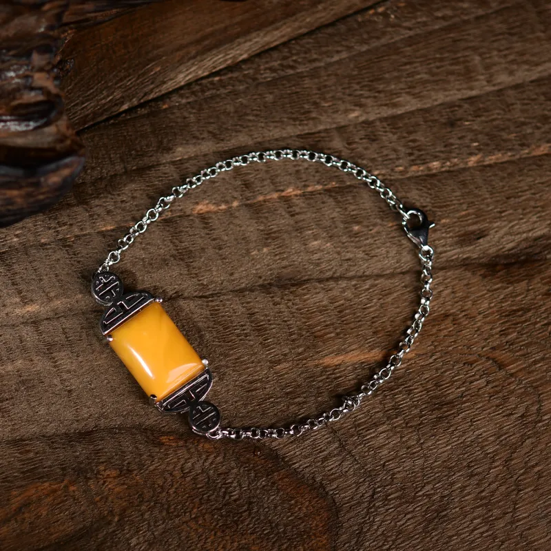 Xiao Tian Beeswax Bracelets Women's-3