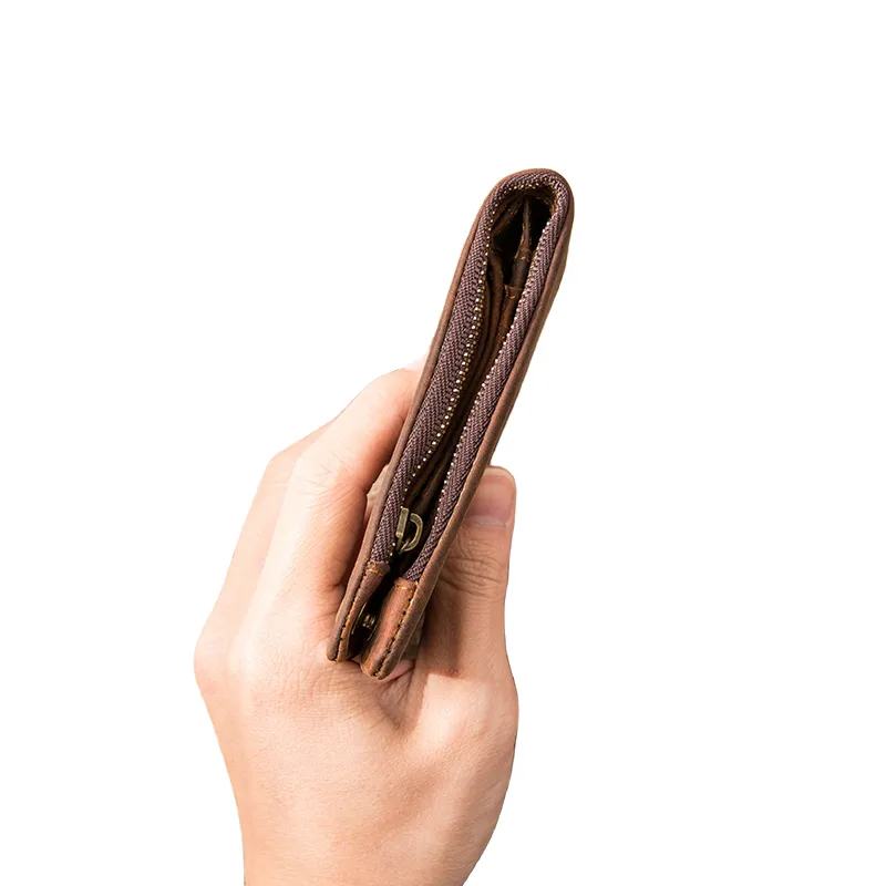 Back step Wallets Dark Brown-1