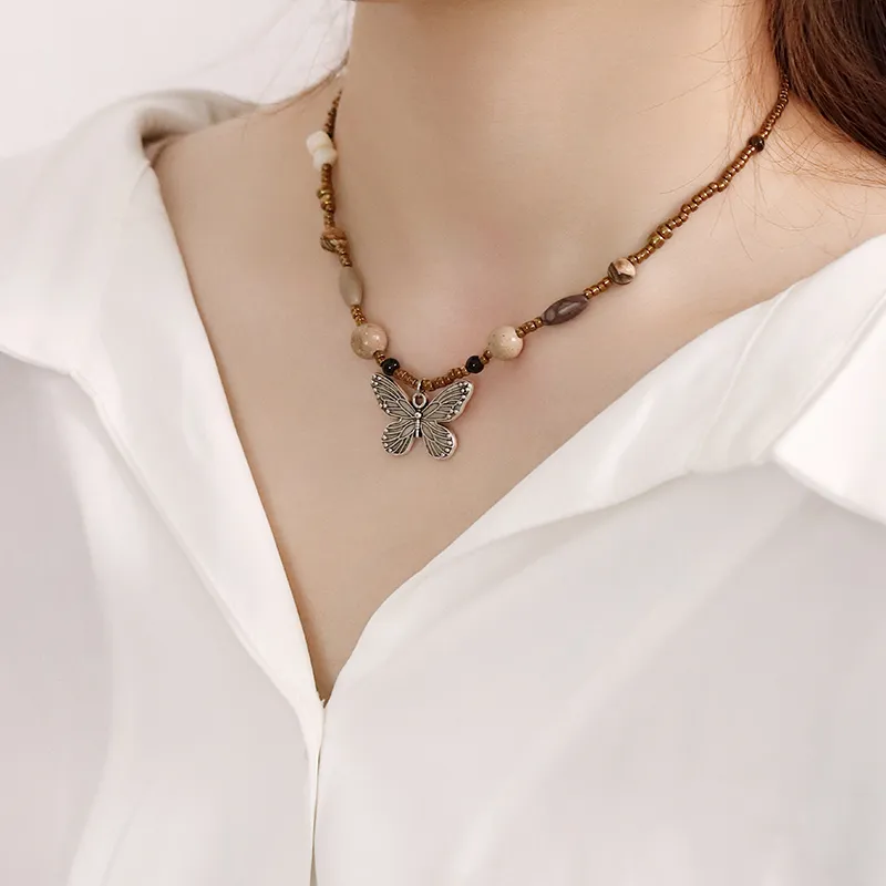 NATURALLYJOJO Copper Necklaces Women's Vintage-4