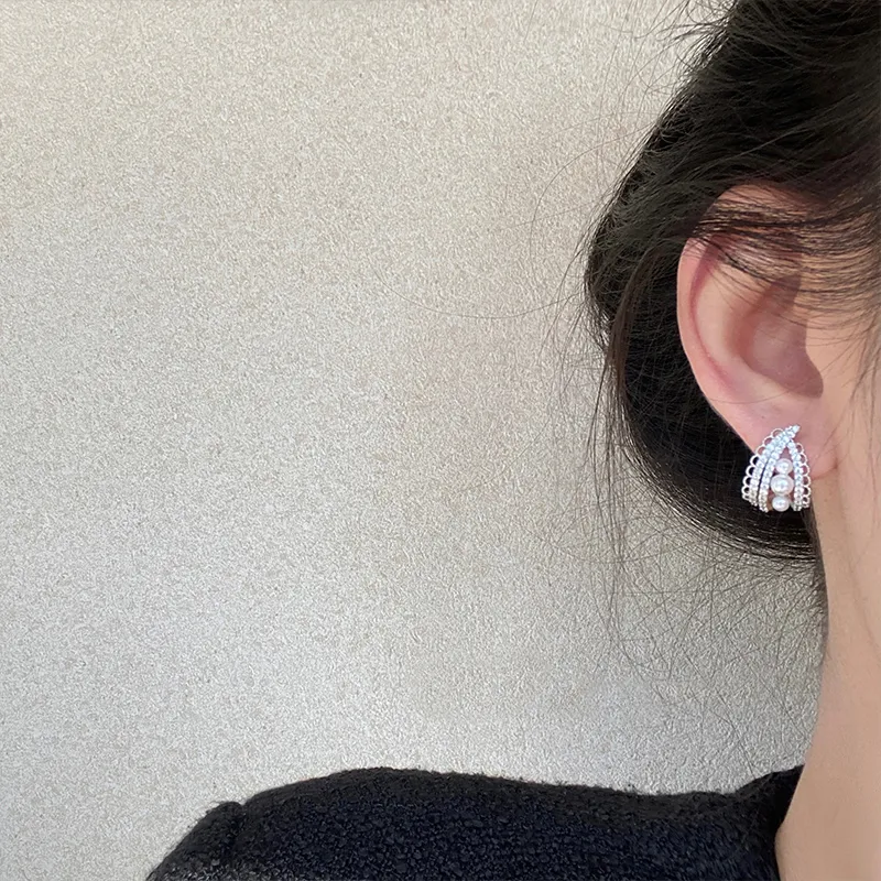 NATURALLYJOJO Zircon Clip On Earrings Women's-8