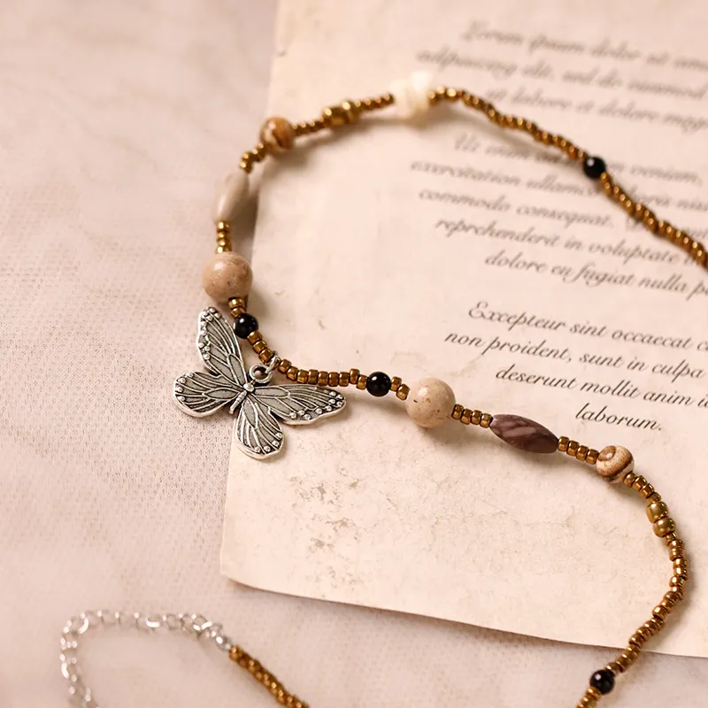 NATURALLYJOJO Copper Necklaces Women's Vintage-5