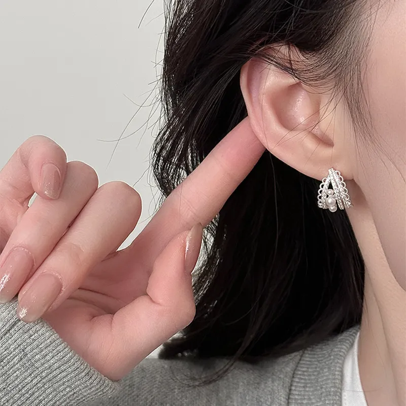 NATURALLYJOJO Zircon Clip On Earrings Women's-7