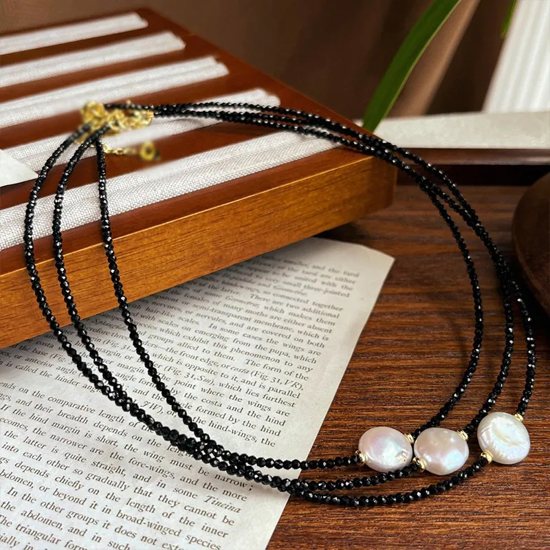 NATURALLYJOJO Baroque Pearl Necklaces Women's-4