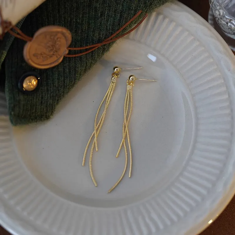 NATURALLYJOJO 925 Sterling Silver Earrings Women's Gold/Silver-8
