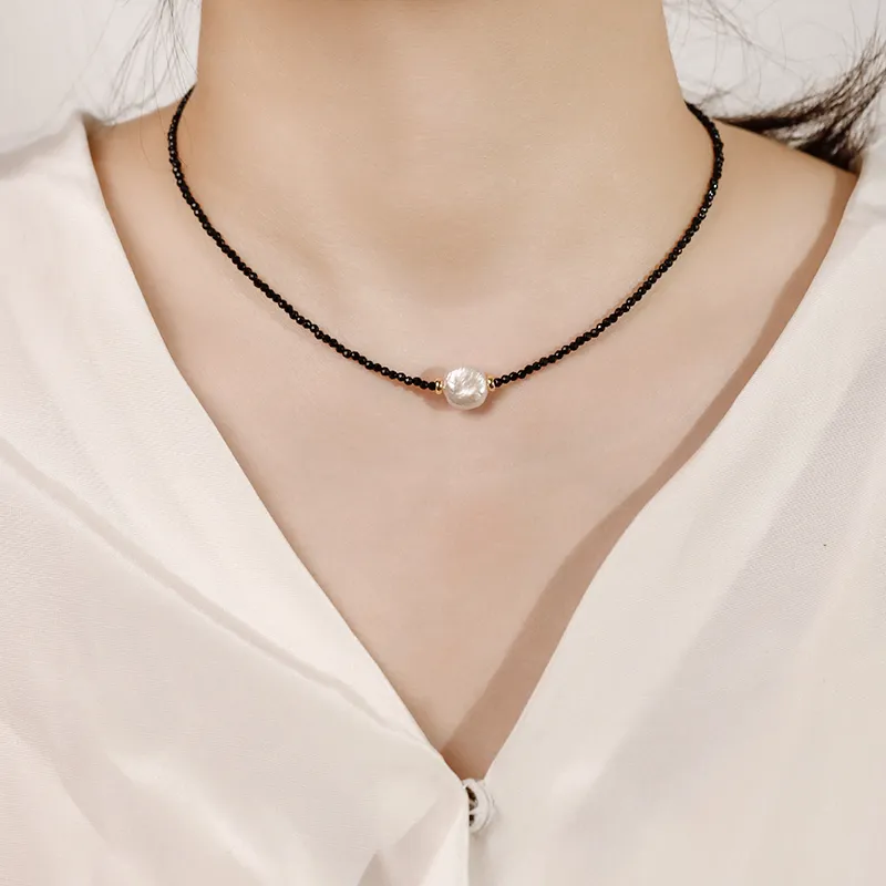 NATURALLYJOJO Baroque Pearl Necklaces Women's-2