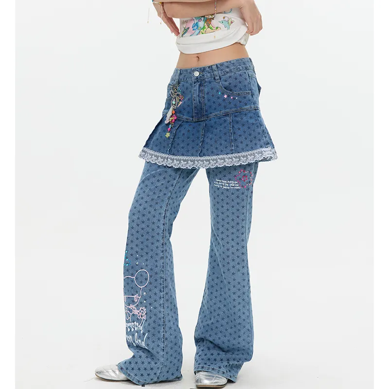BETWEENAND Jeans Women's Blue-5