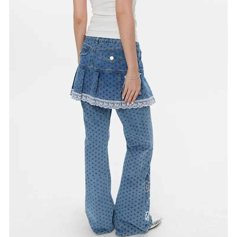 BETWEENAND Jeans Women's Blue-4
