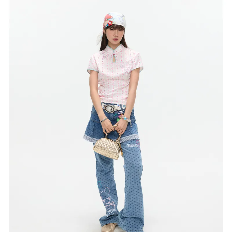 BETWEENAND T Shirt Women's Pink-6