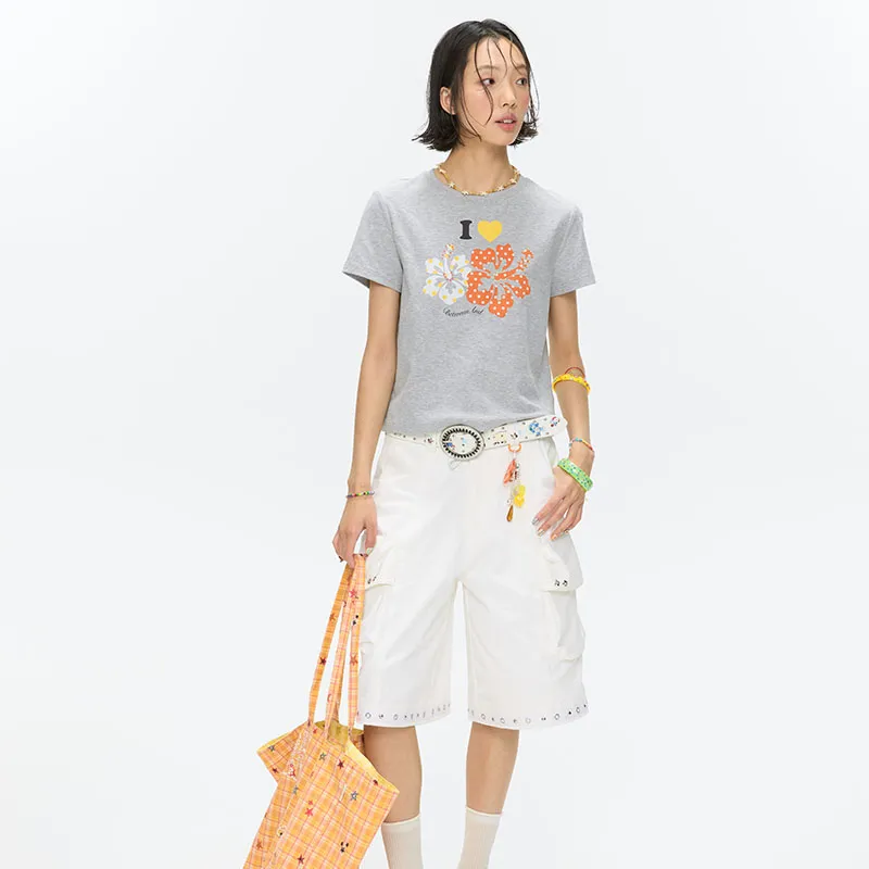 BETWEENAND T Shirts Women's-9