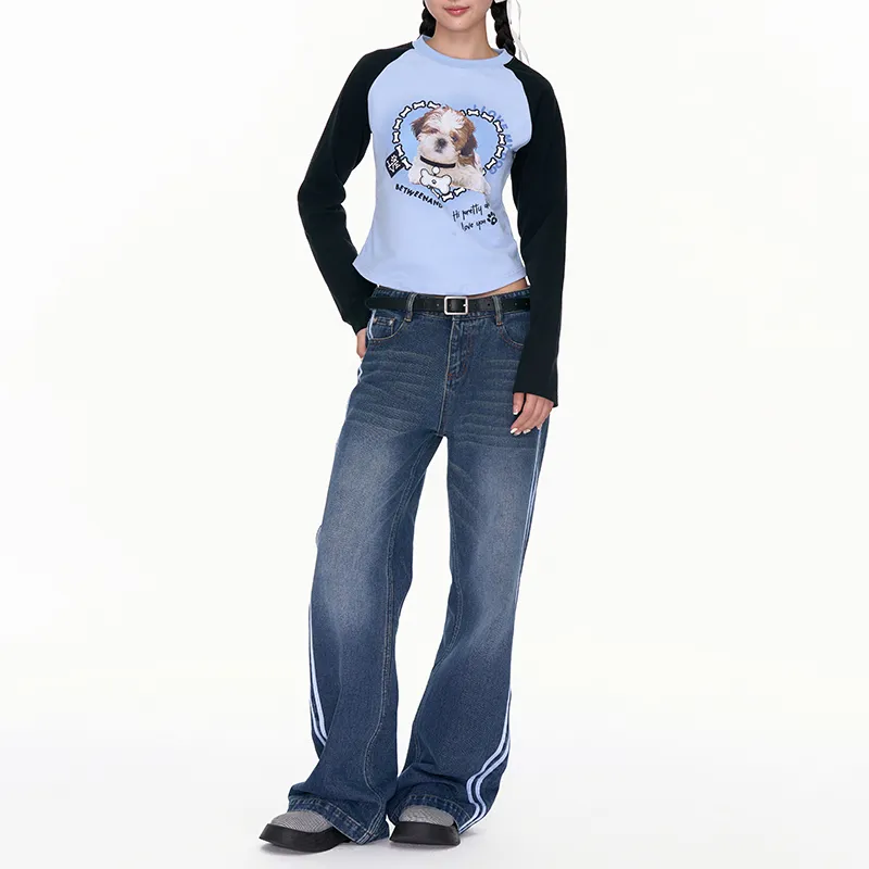 BETWEENAND Jeans Women's Blue-5