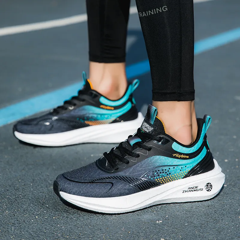 ANDEZHANMUSI Low Top ETPU Technology Running Shoes Men's-5