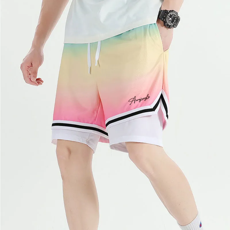 ANDEZHANMUSI Basketball Shorts Unisex-10
