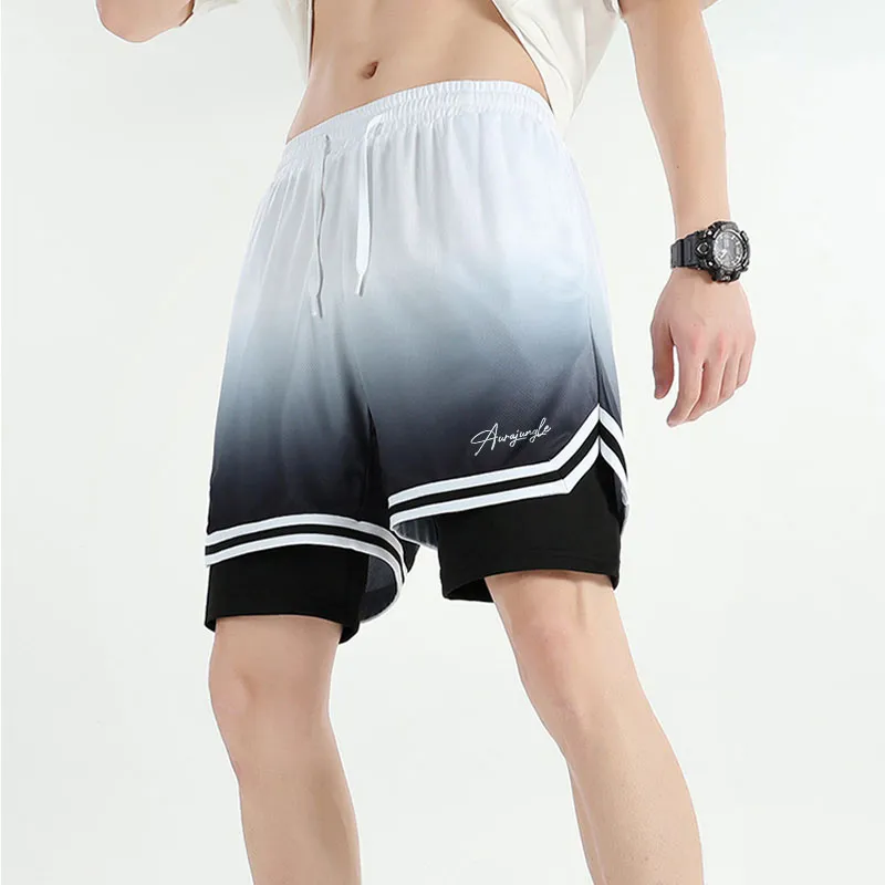 ANDEZHANMUSI Basketball Shorts Unisex-14