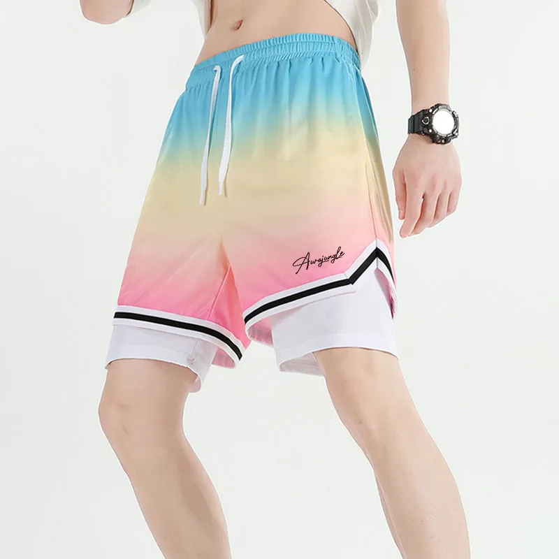 ANDEZHANMUSI Basketball Shorts Unisex-11
