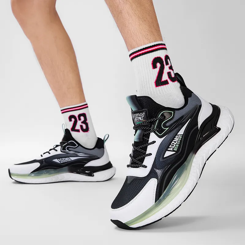 ANDEZHANMUSI Low Top Running Shoes Men's-4