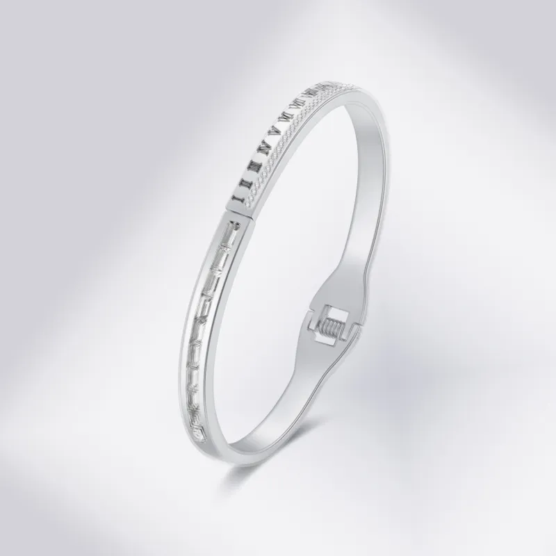 DH7 Titanium Steel Bangles Unisex-2