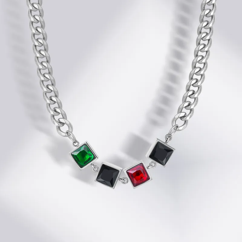 DH7 Titanium Steel Necklaces Unisex-2