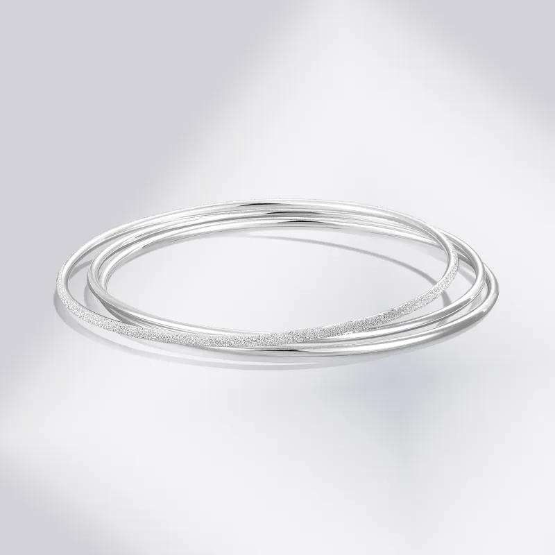 DH7 999 Fine Silver Sterling Silver Bracelets Unisex-2