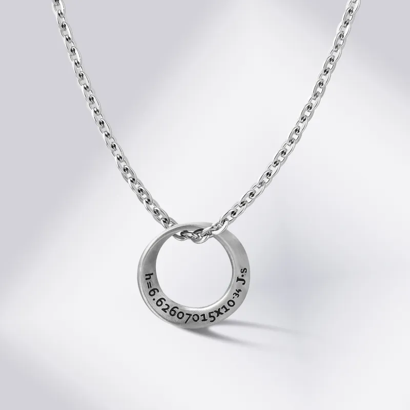 DH7 Titanium Steel Necklaces Unisex-3