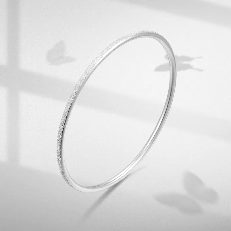 DH7 999 Fine Silver Bangles Unisex-2