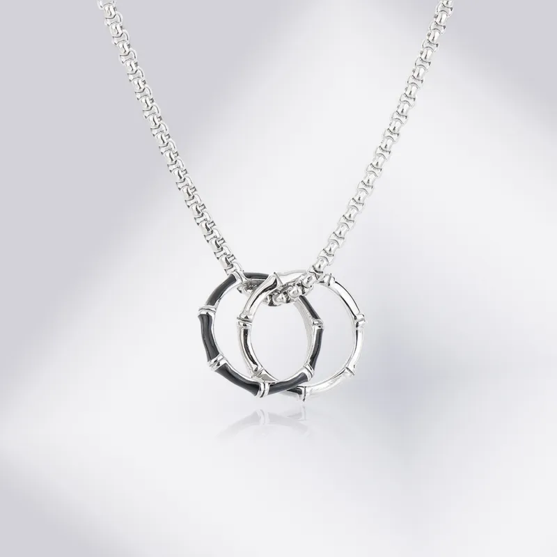 DH7 Titanium Steel Necklaces Unisex-1