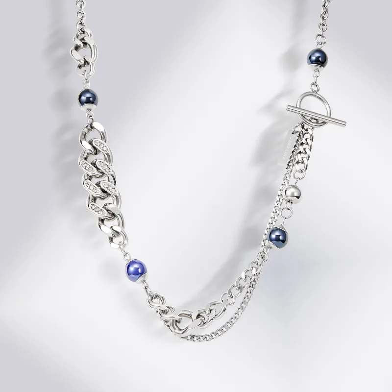 DH7 Titanium Steel Necklaces Unisex-1