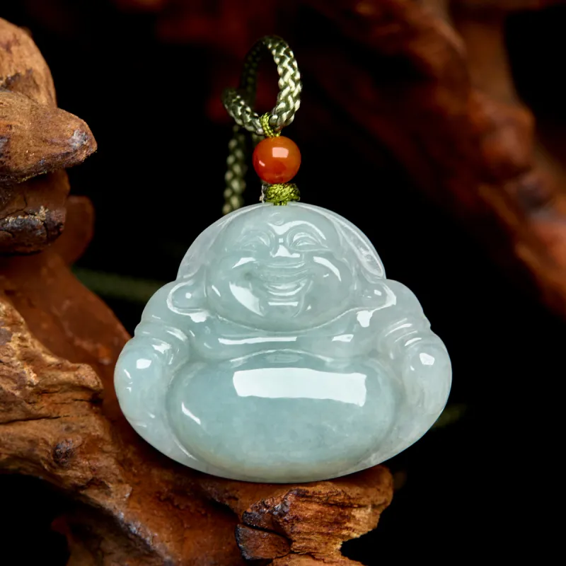 Honglangji Glutinous Jade Jadeite Necklaces Women's-6