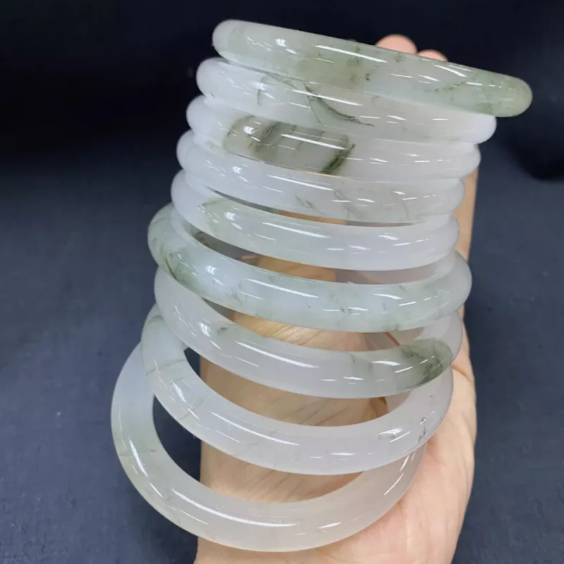 Honglangji Chalcedony Bangles Women's-17