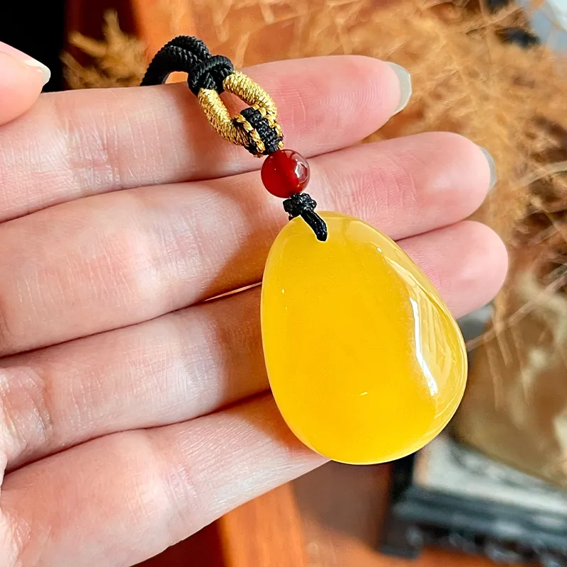 Honglangji Beeswax Necklaces Women's-5
