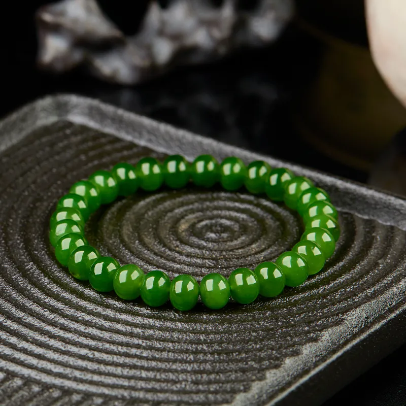 Honglangji Hetian Jade Bracelets Women's Jasper-5