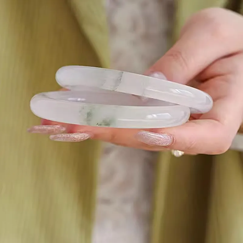 Honglangji Chalcedony Bangles Women's-21