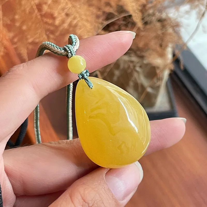 Honglangji Beeswax Necklaces Women's-4